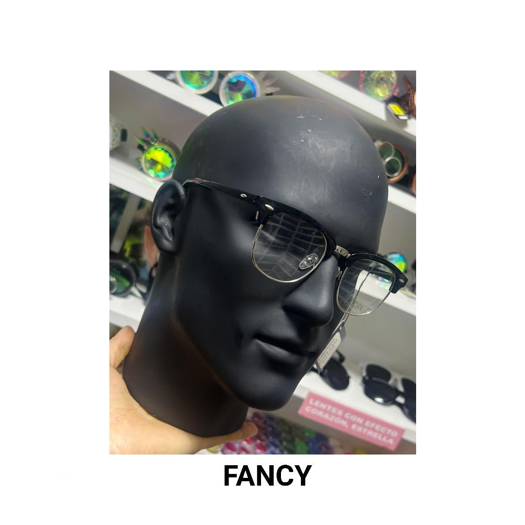 CLUBMASTER BLACK SILVER CLEAR