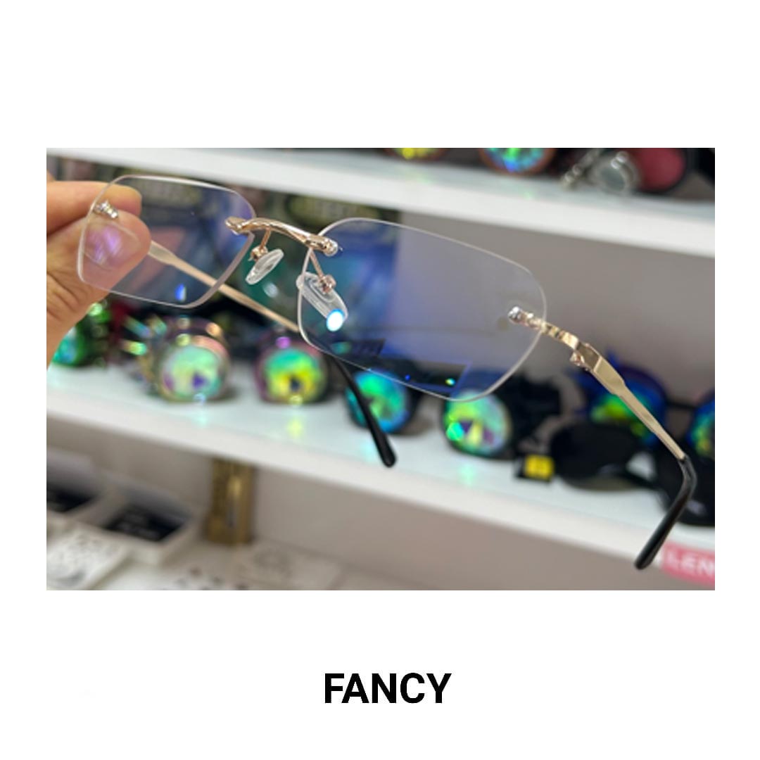 FANCY REC CLEAR GOLD
