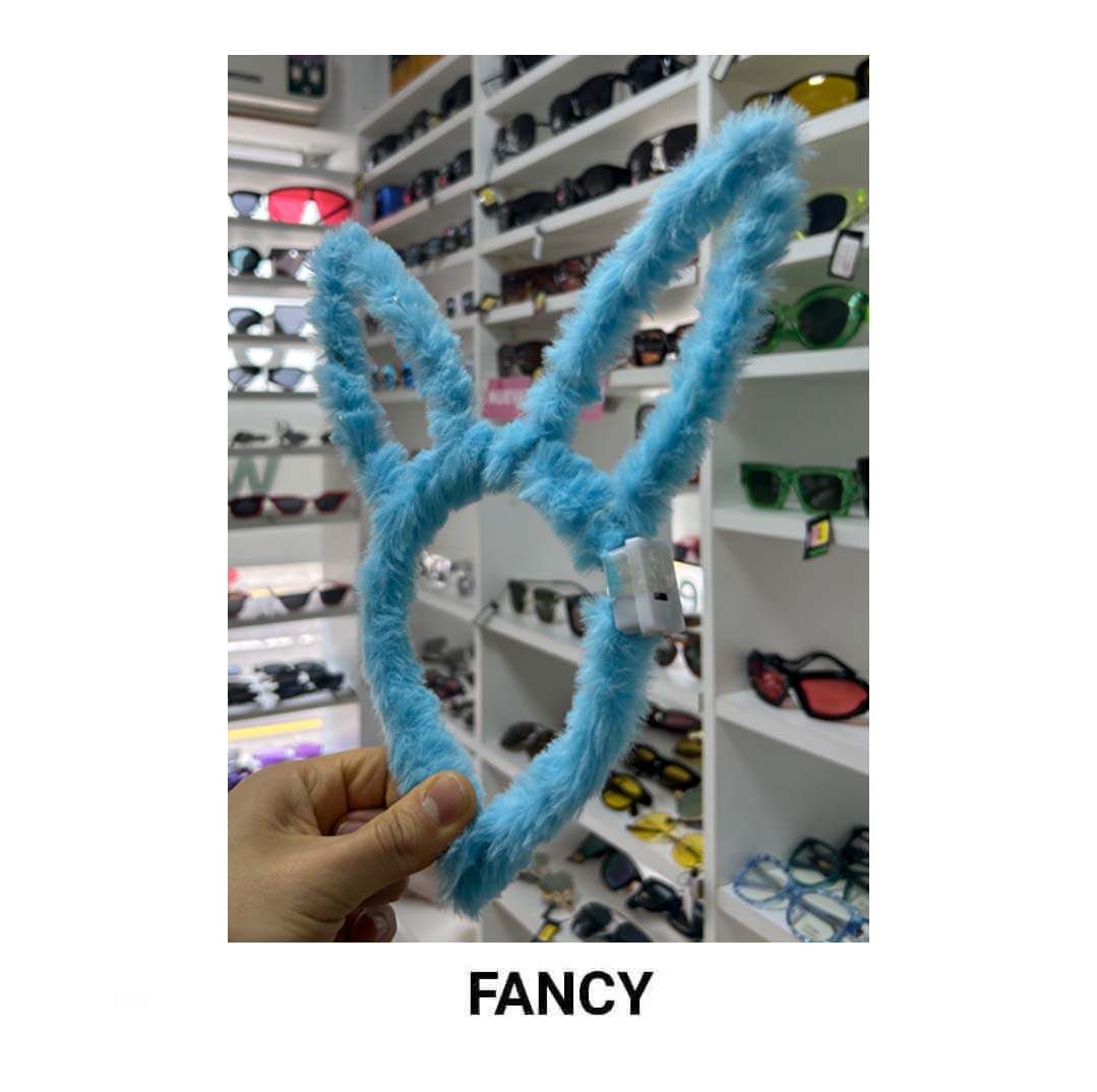 BUNNY HEADBAND BLUE