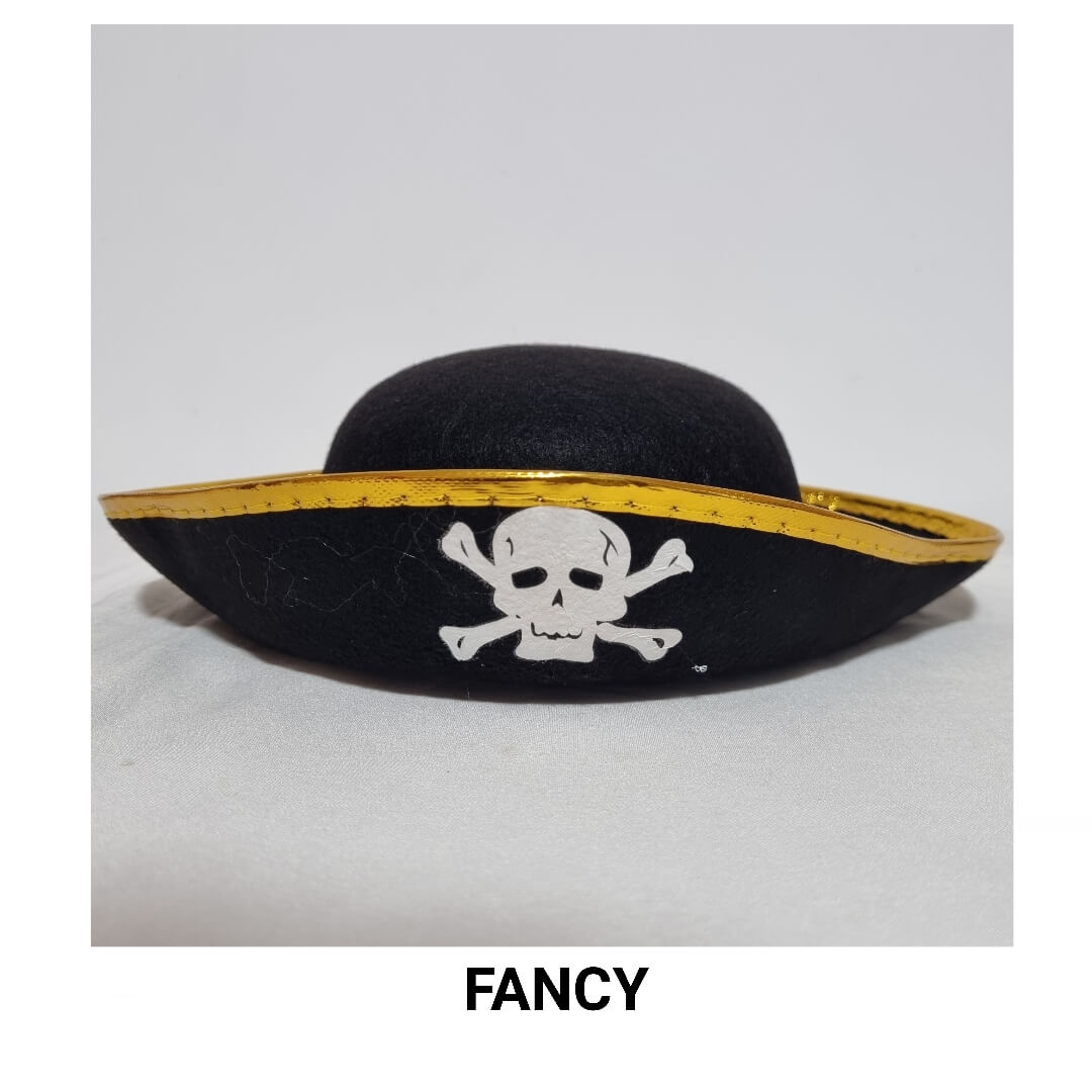 GOLD PIRATE HAT