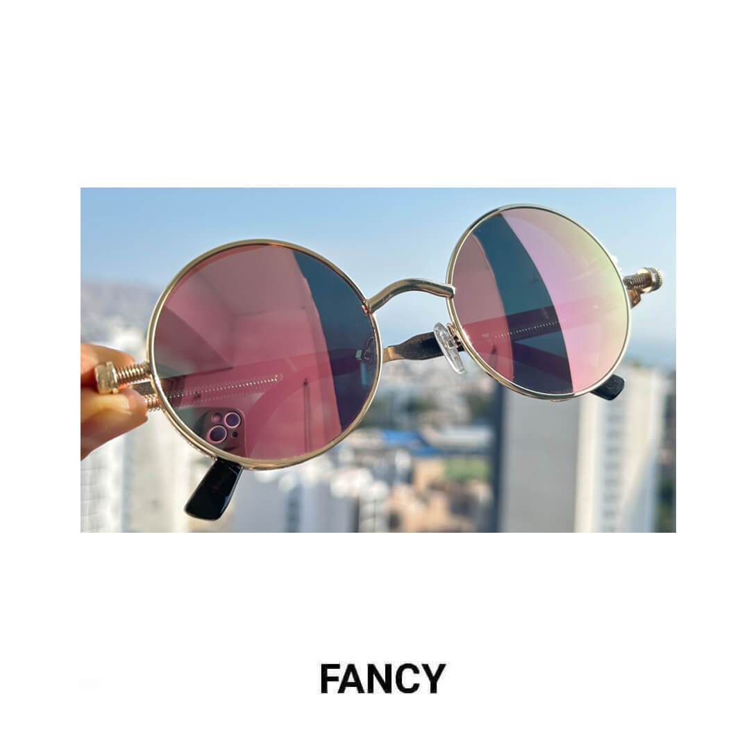 METAL GOLD PINK MIRROR