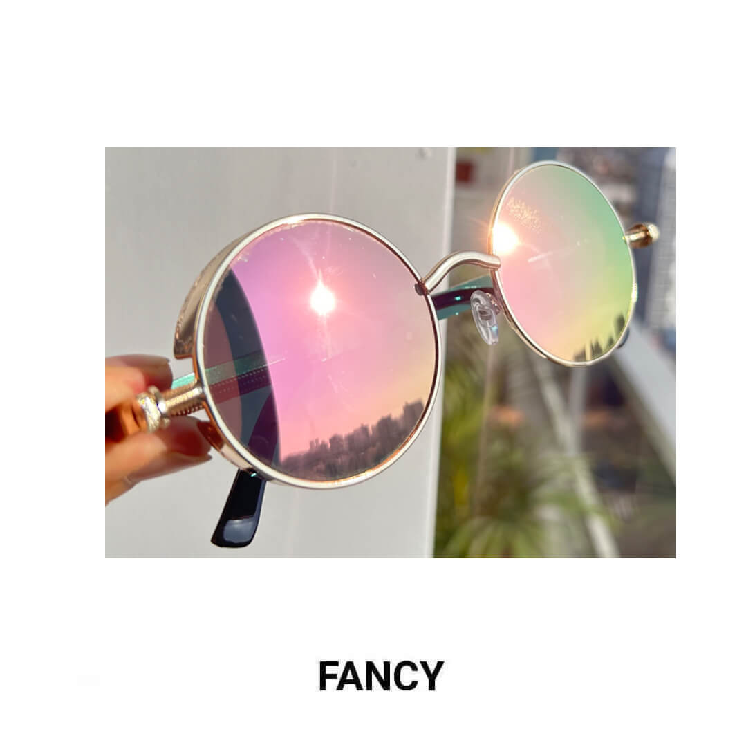 METAL GOLD PINK MIRROR