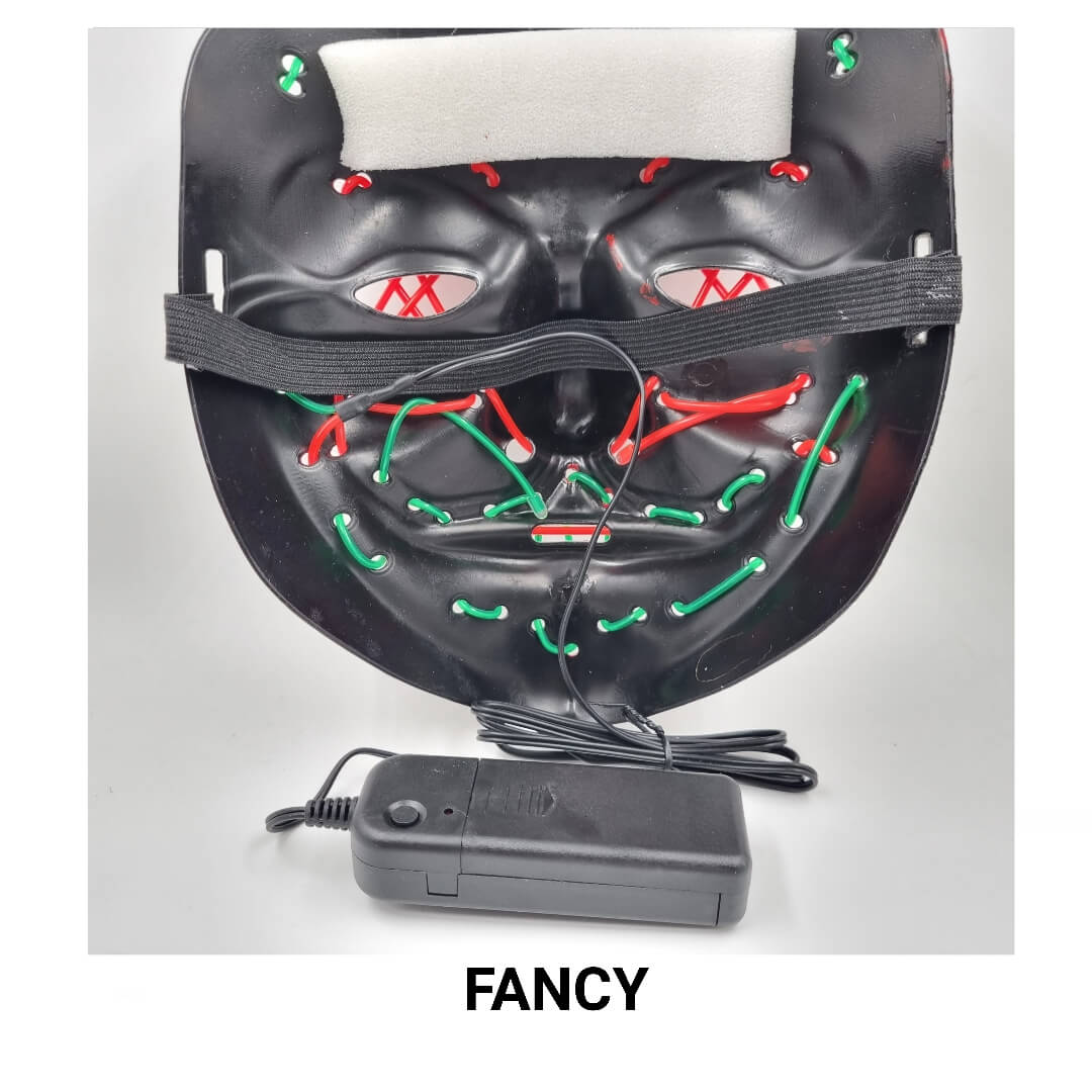 THE BLACK PURGE LED GREEN PINK