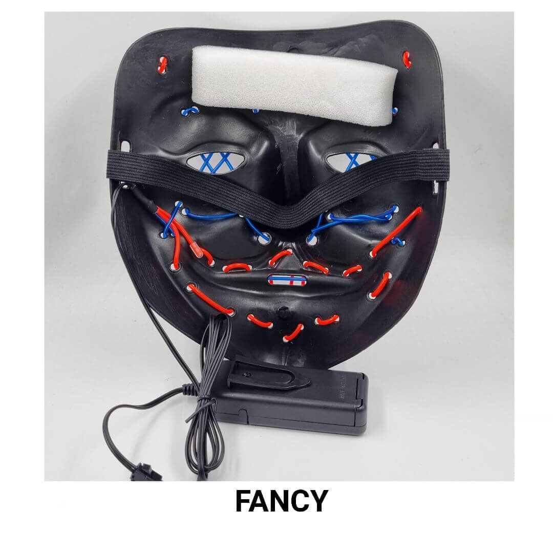 THE BLACK PURGE LED RED BLUE