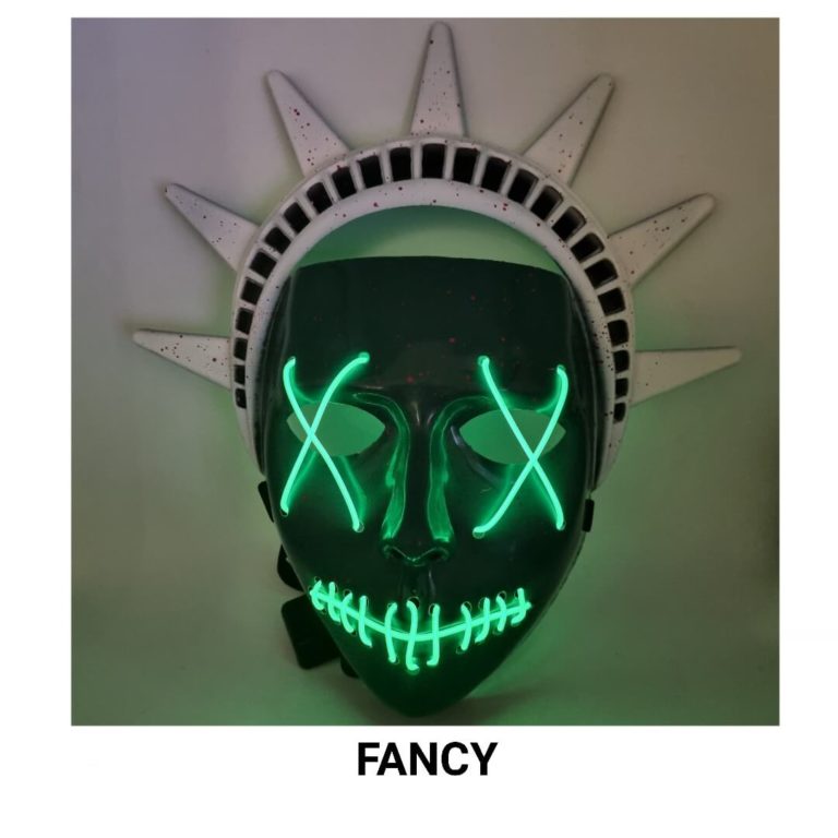 THE PURGE CROWN LED LIGHT GREEN