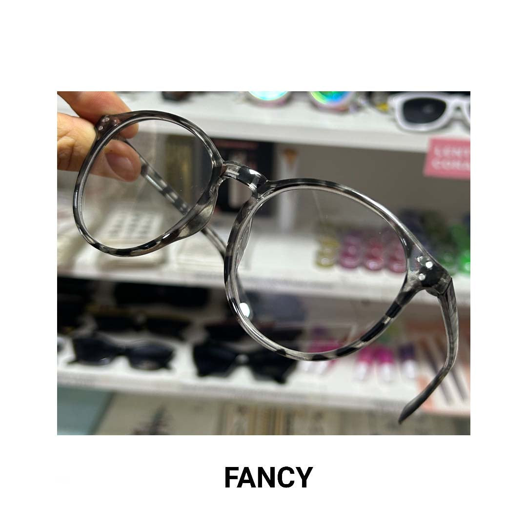 ROUNDIE GLAM 2.0 TORTOISE CLEAR