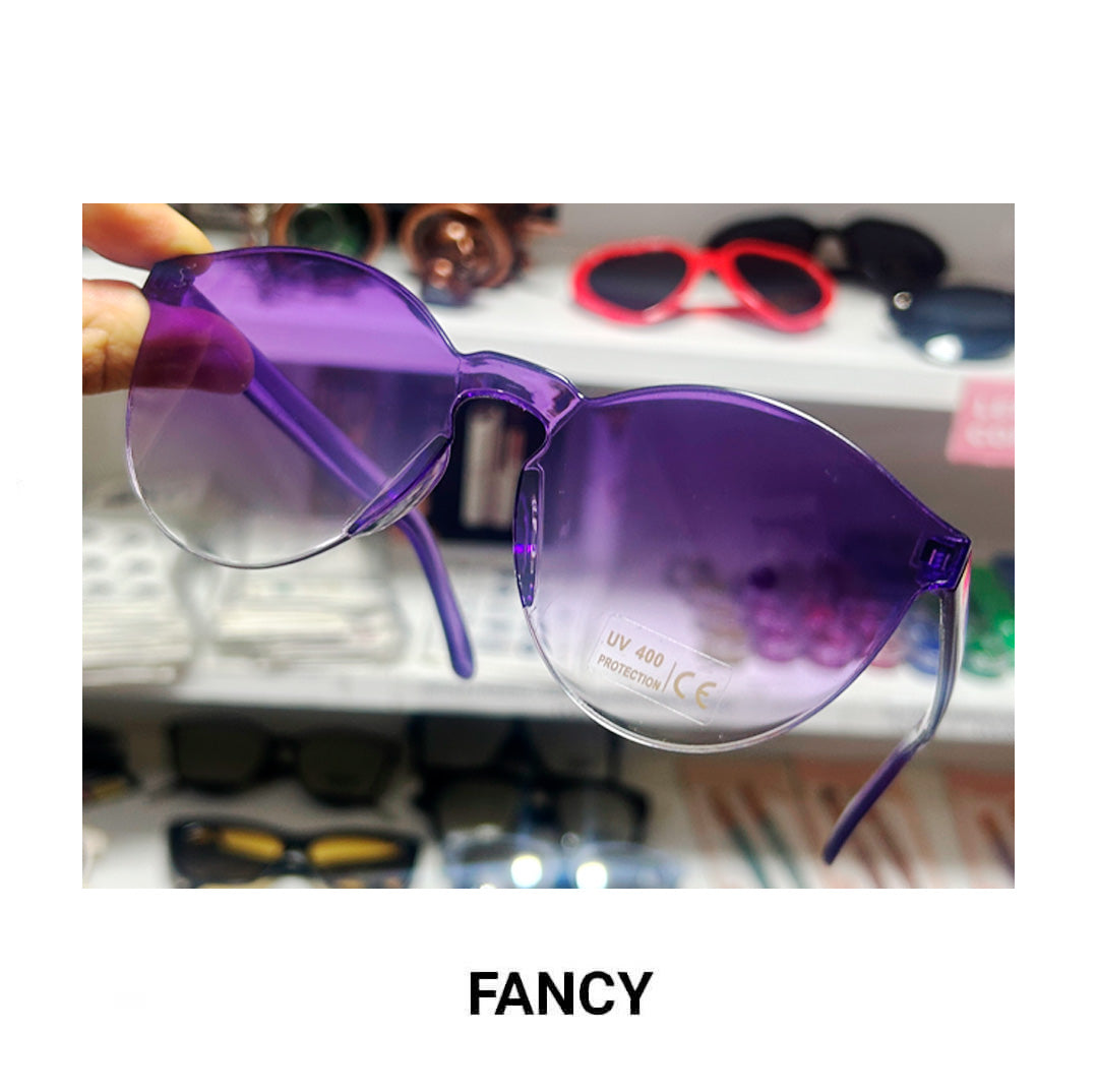 CLEAR PURPLE DEGRADE