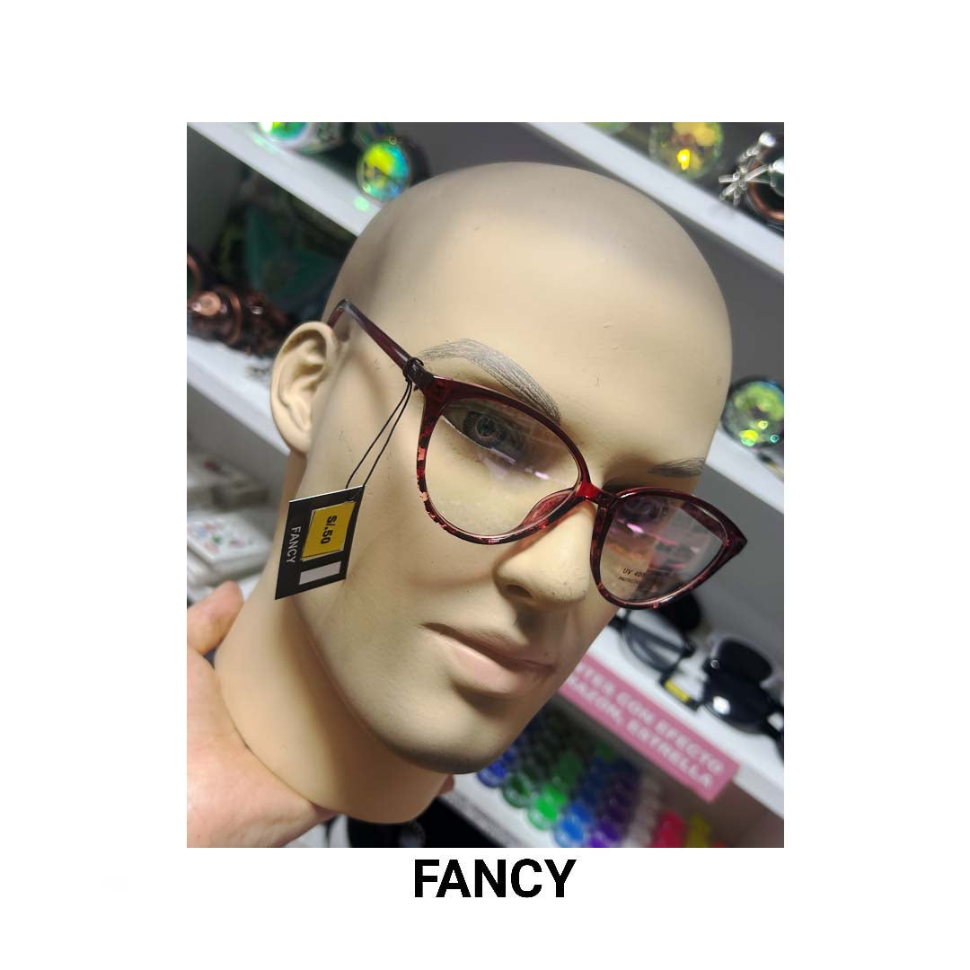 CAT EYE RED WINE CLEAR