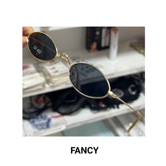 MINI OVAL BLACK GOLD