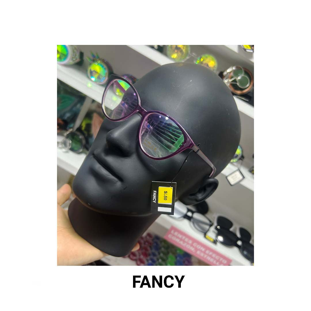 CAT EYE BLACK PINK CLEAR