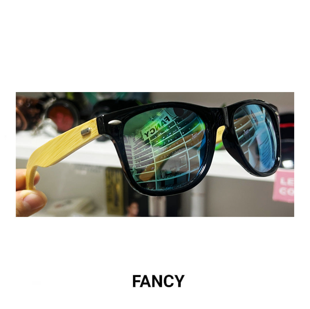 SQUAD WOOD YELLOW MIRROR