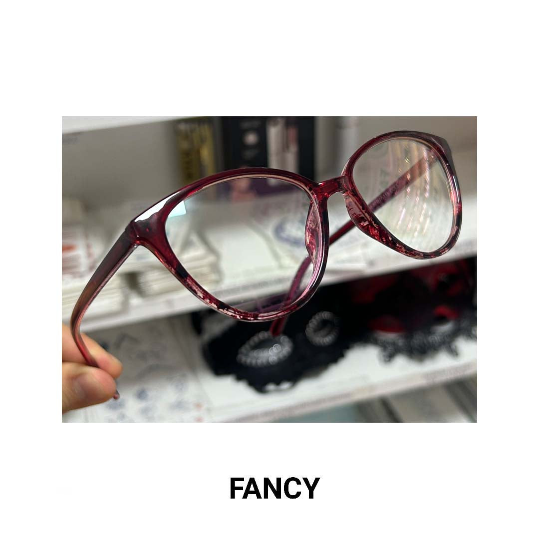 CAT EYE RED WINE CLEAR