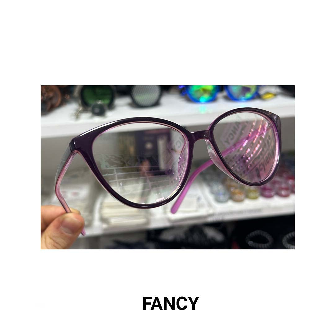 CAT EYE BLACK PINK CLEAR