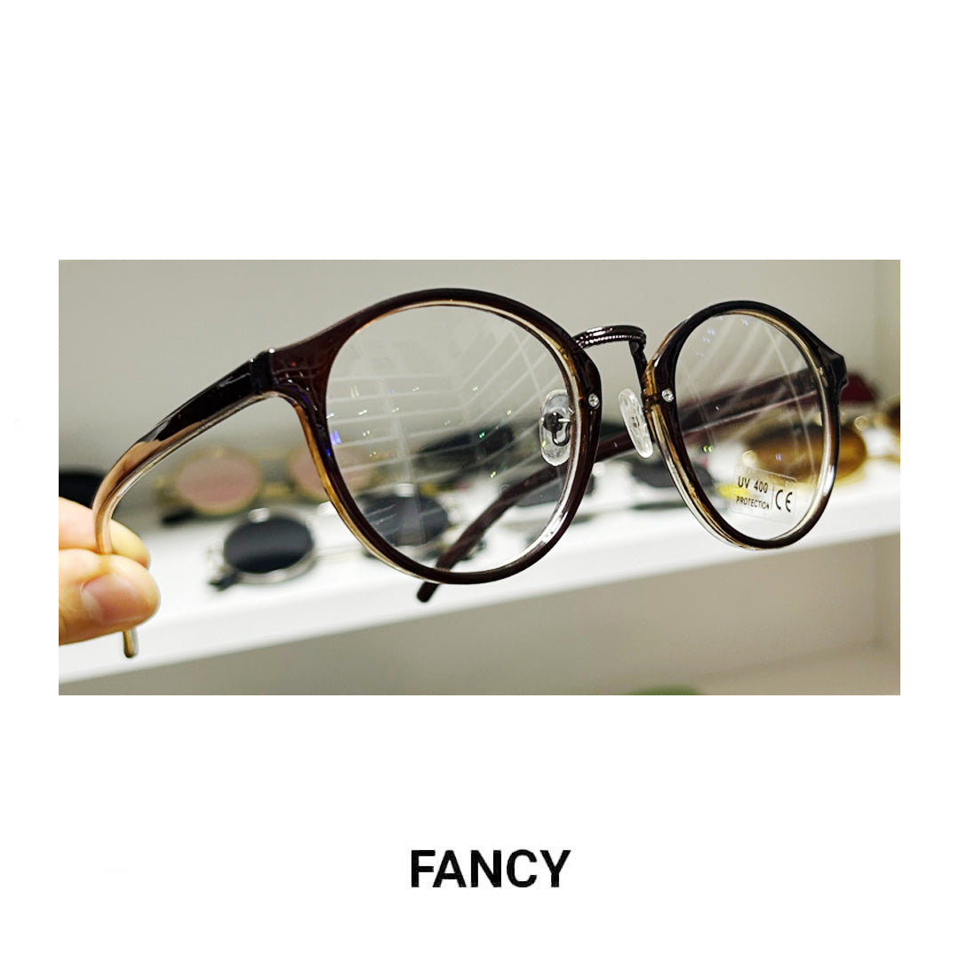 ROUNDIE 2.0 BROWN CLEAR