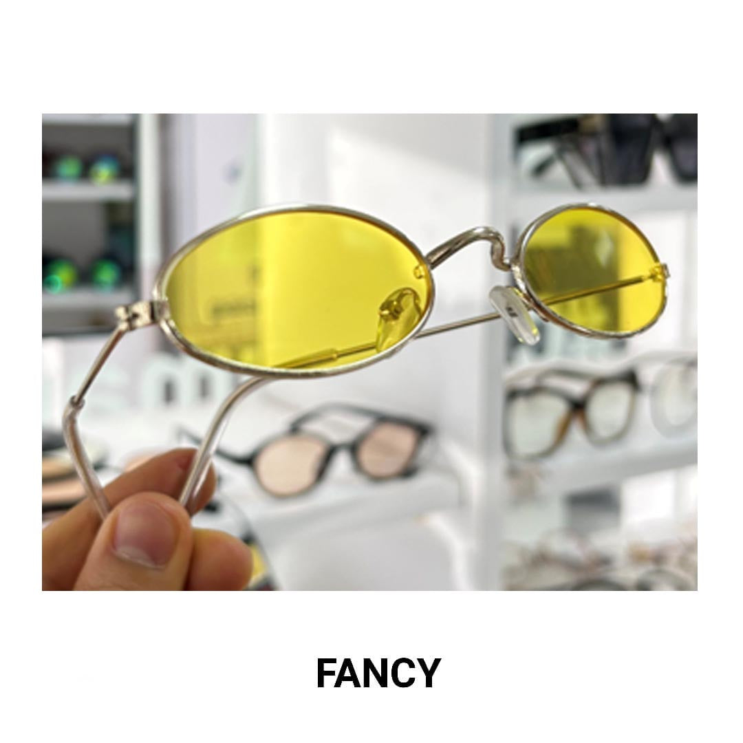 MINI OVAL YELLOW