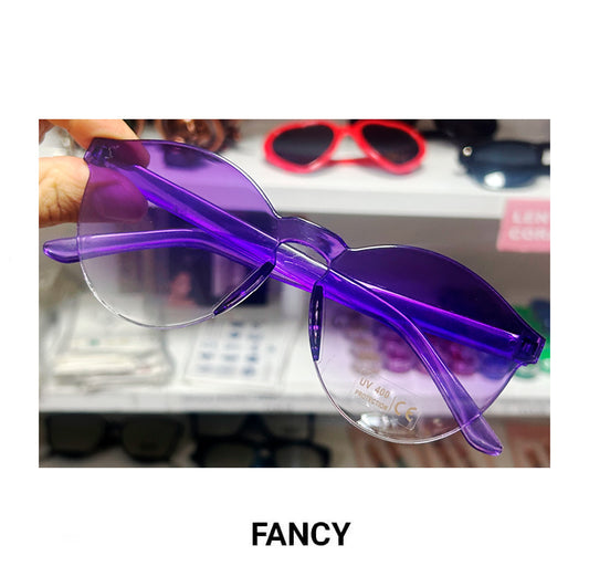 CLEAR PURPLE DEGRADE