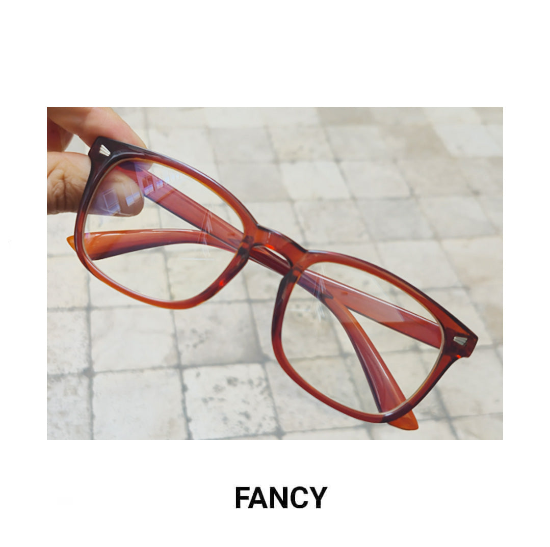 CLASSY BROWN RED CLEAR