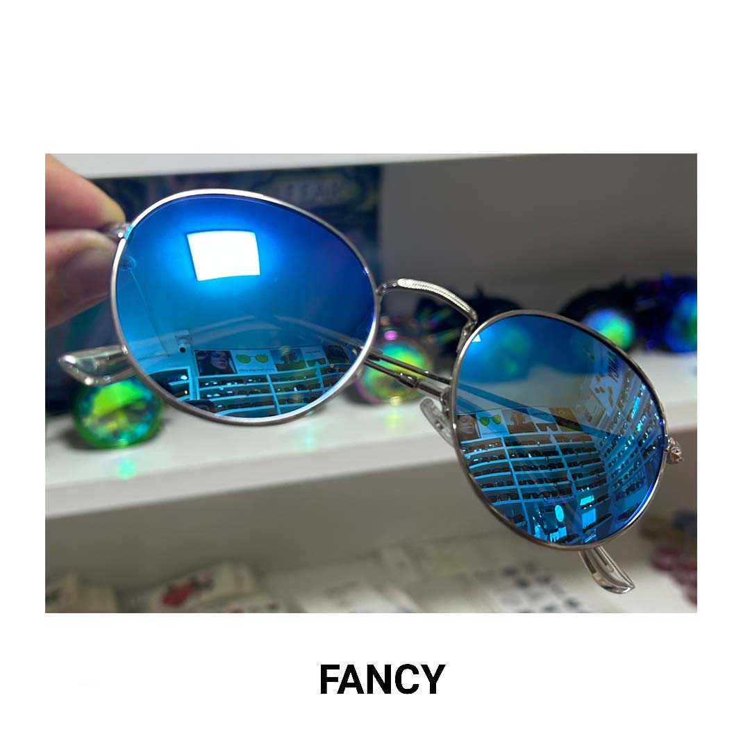 BLACKOUT BLUE MIRROR