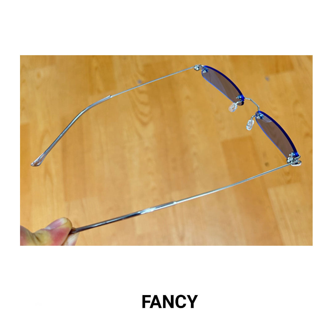 MINI FANCY REC BLUE