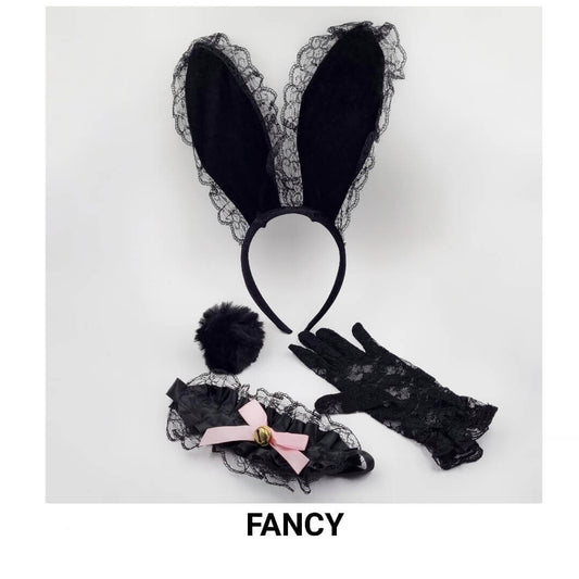 BLACK BUNNY COSTUME KIT
