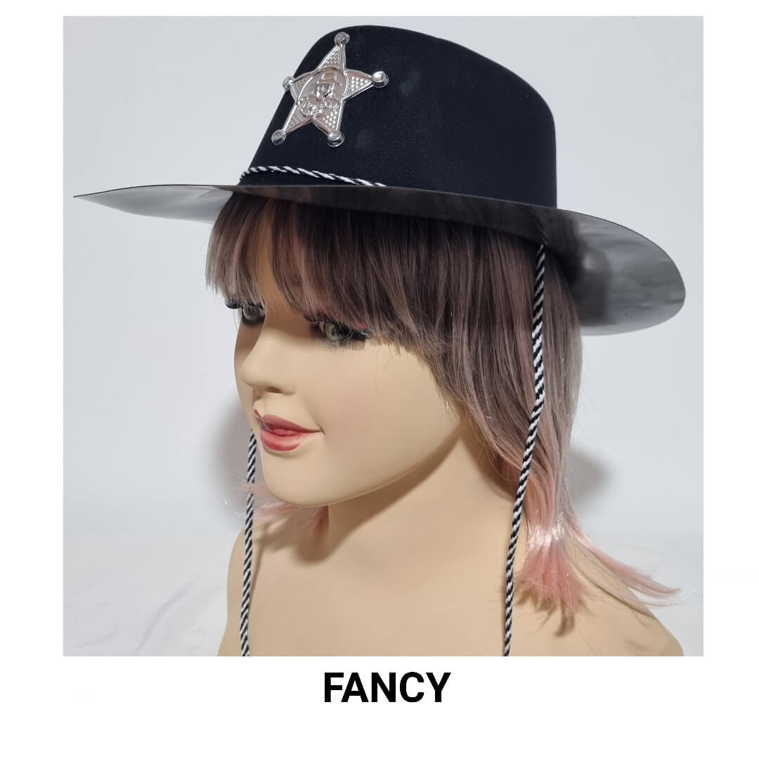 BLACK COWBOY HAT