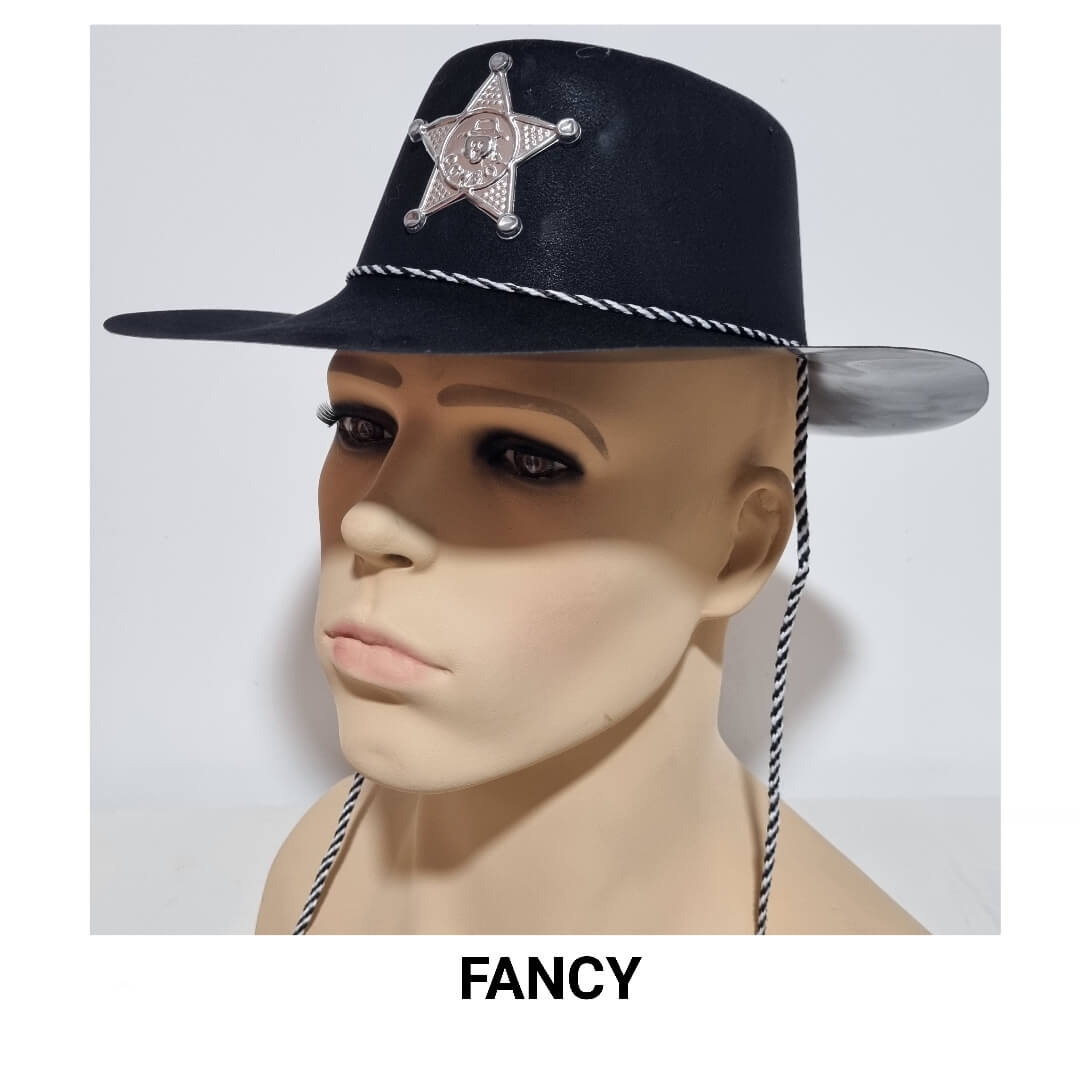 BLACK COWBOY HAT