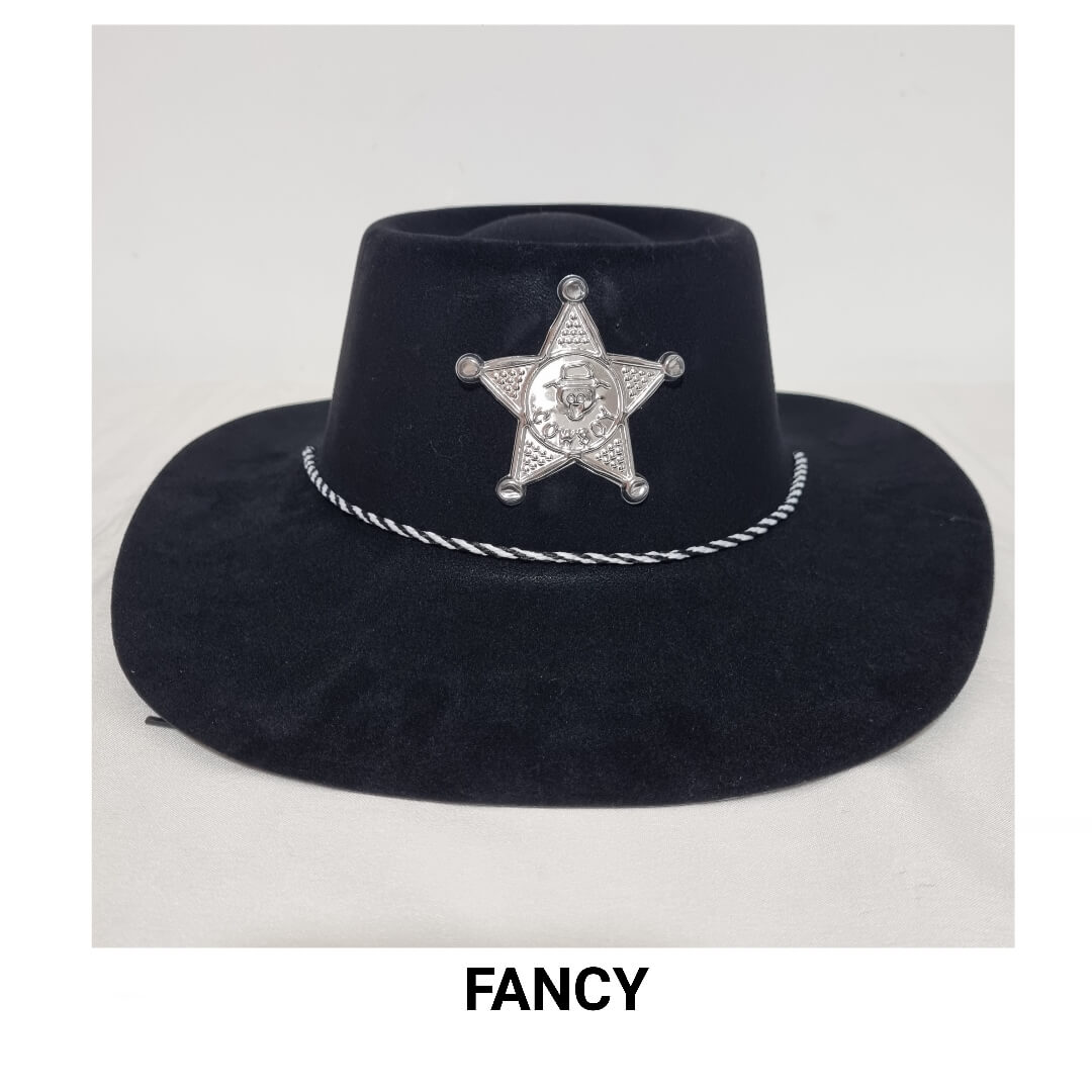 BLACK COWBOY HAT