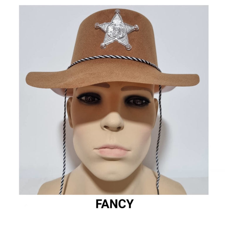 BROWN COWBOY HAT