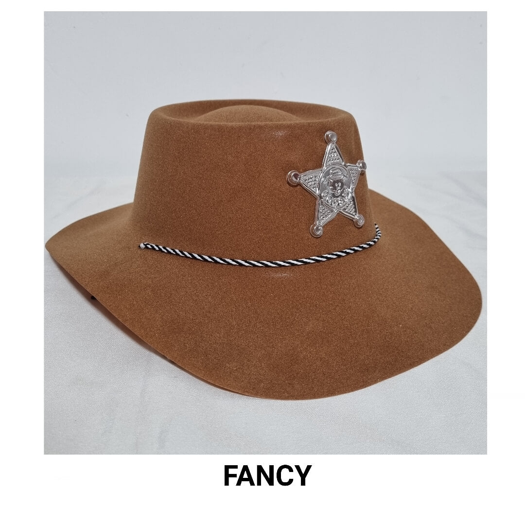 BROWN COWBOY HAT