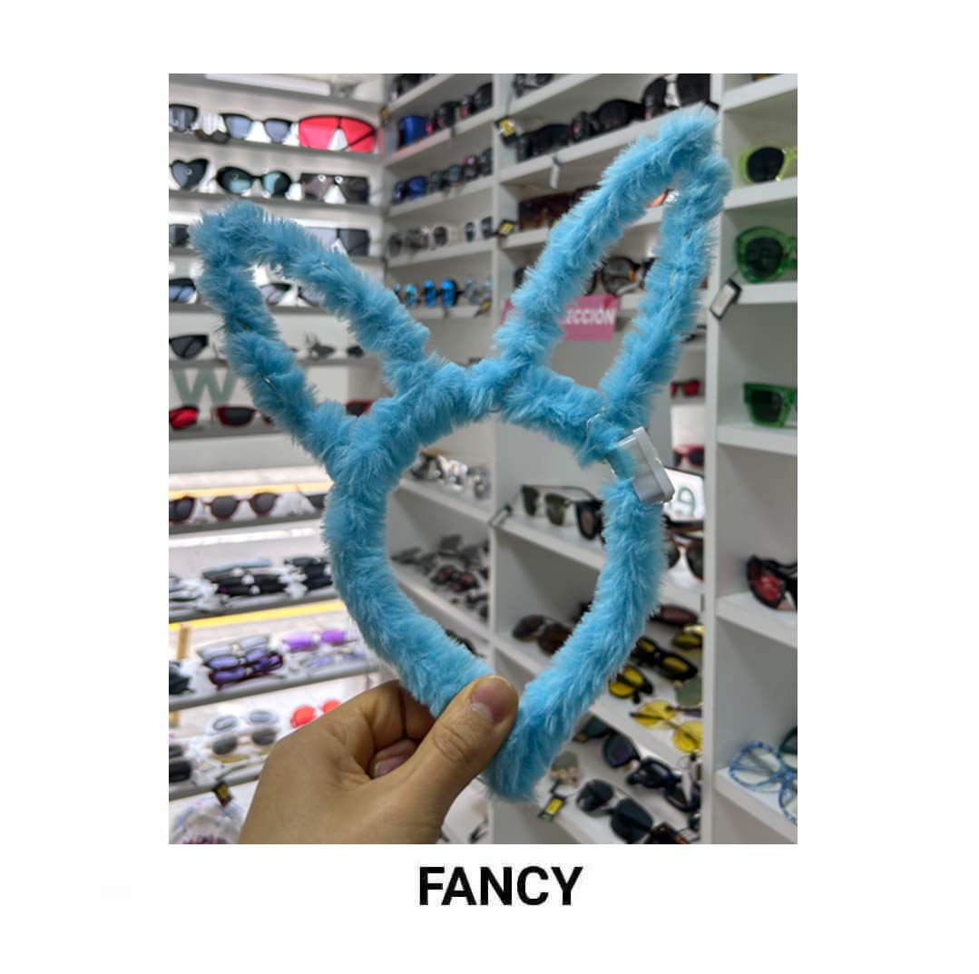 BUNNY HEADBAND BLUE