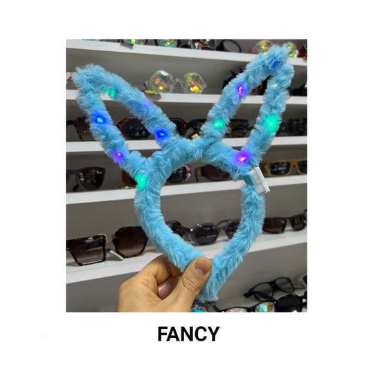 BUNNY HEADBAND BLUE