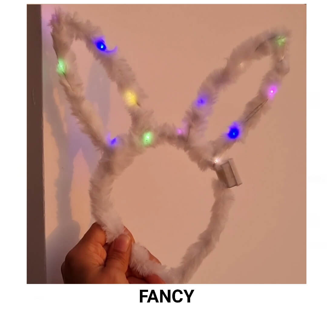 BUNNY HEADBAND WHITE