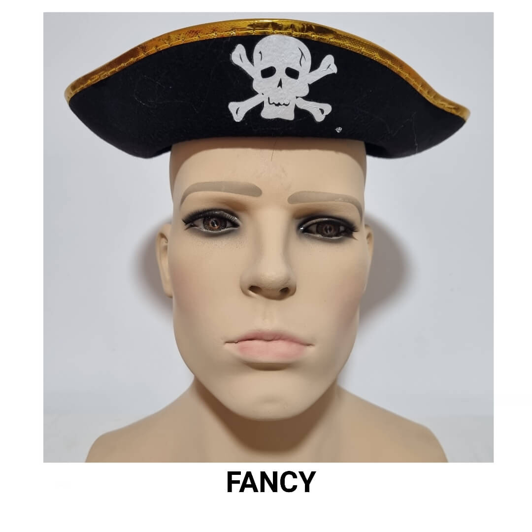 GOLD PIRATE HAT