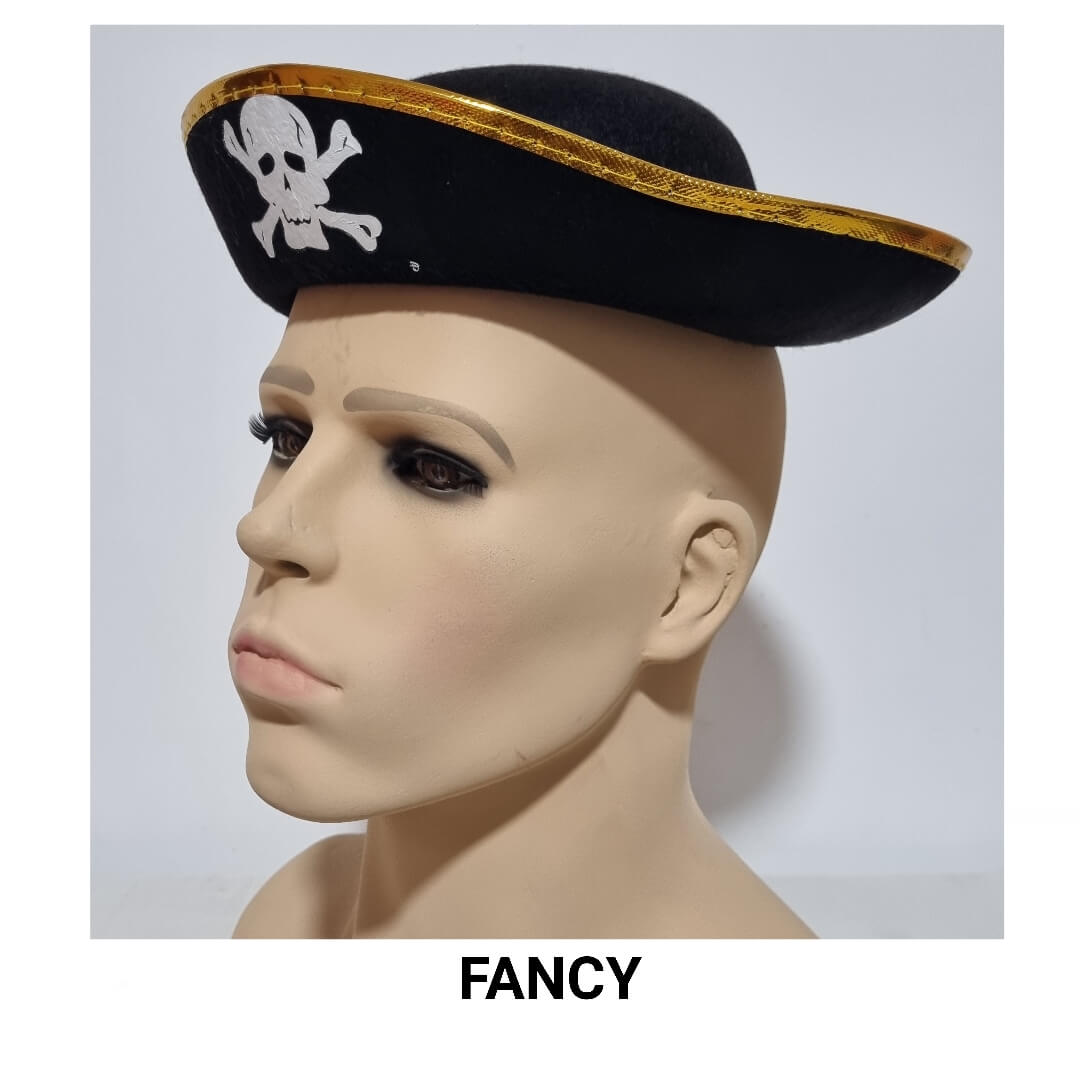 GOLD PIRATE HAT