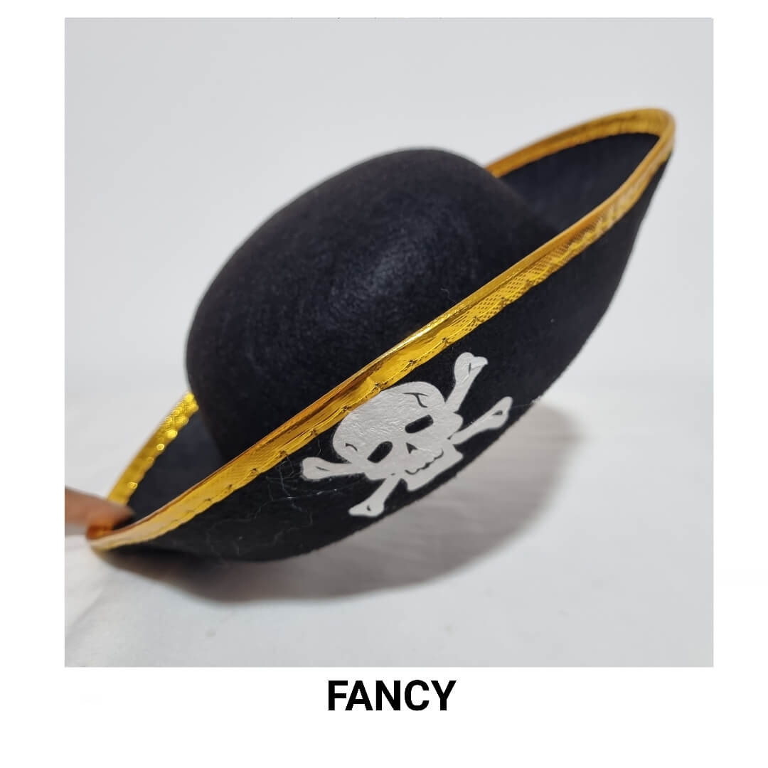 GOLD PIRATE HAT