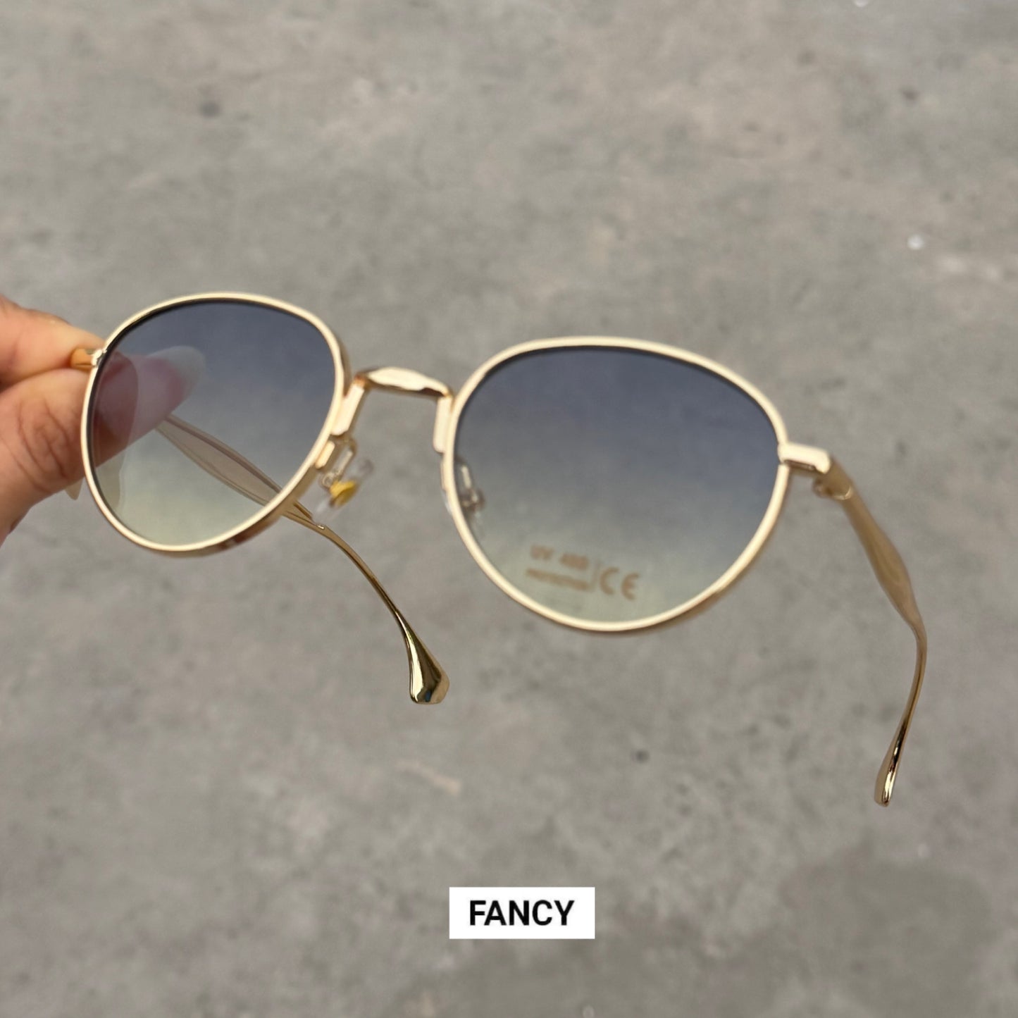 ROUNDIE GOLD BLUE DEGRADE