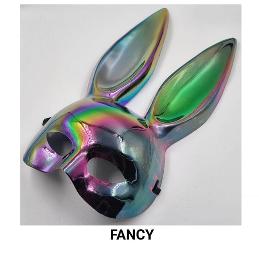 IRIDESCENT MIX COLOR RABBIT MASK