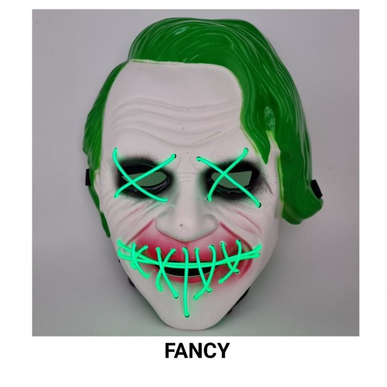 JOKER LED MASK GREEN
