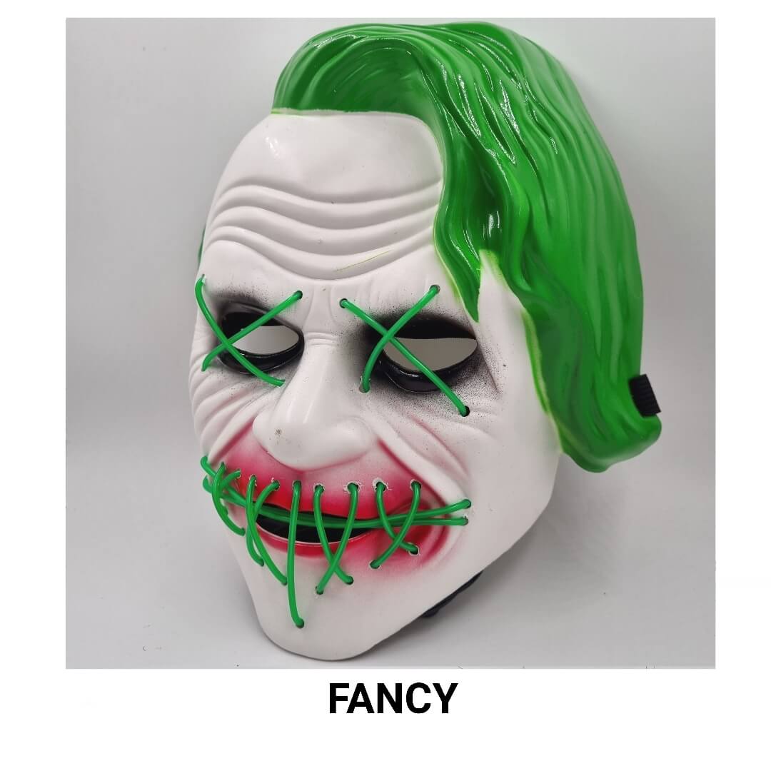 JOKER LED MASK GREEN