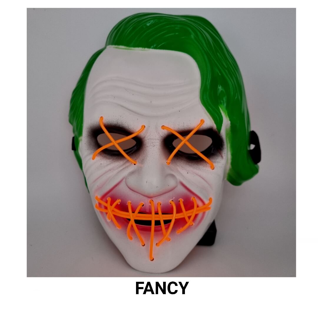 JOKER LED MASK ORANGE