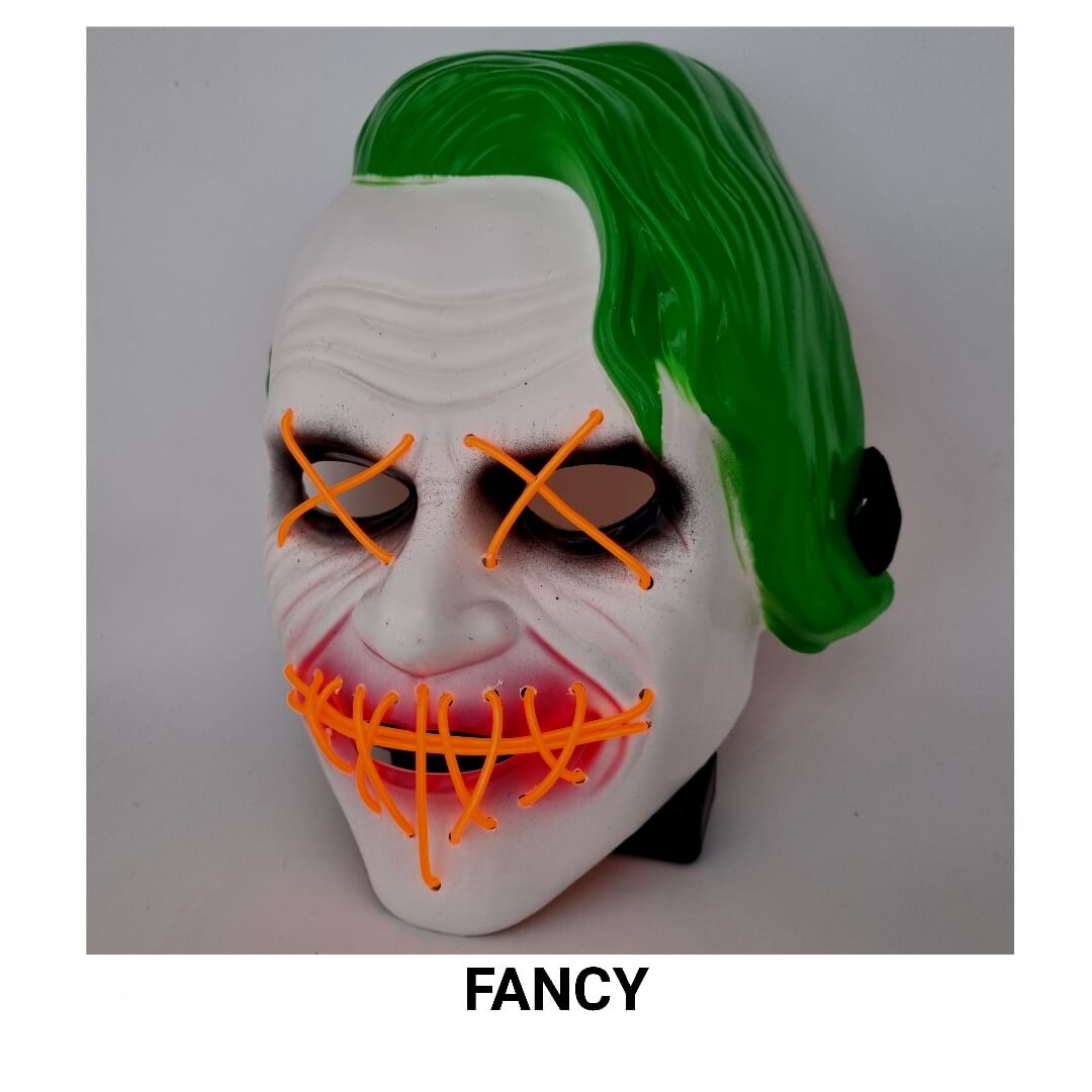 JOKER LED MASK ORANGE