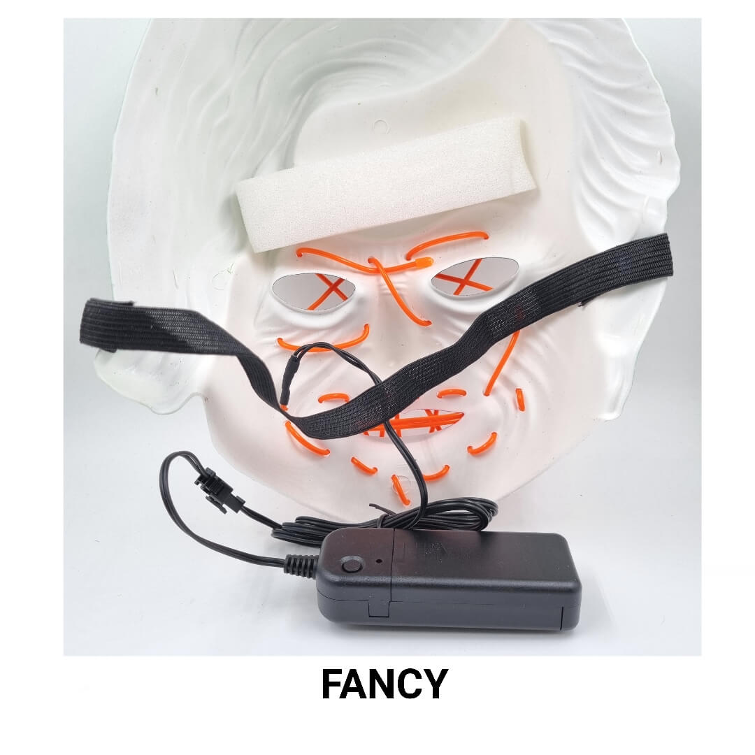 JOKER LED MASK ORANGE