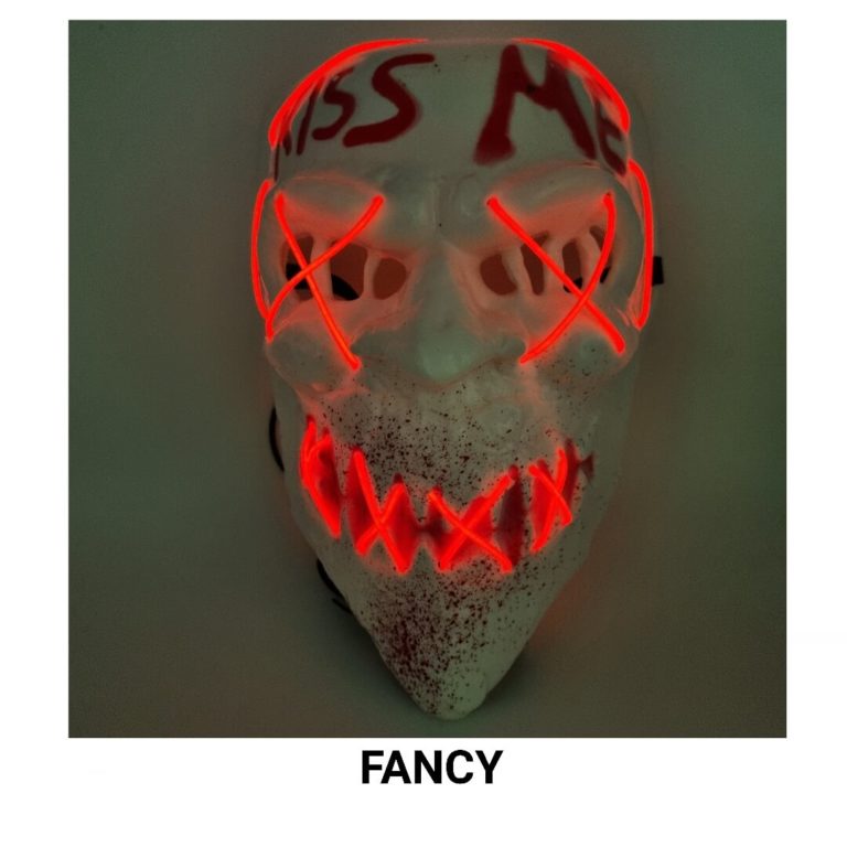 KISS ME LED MASK ORANGE – RED