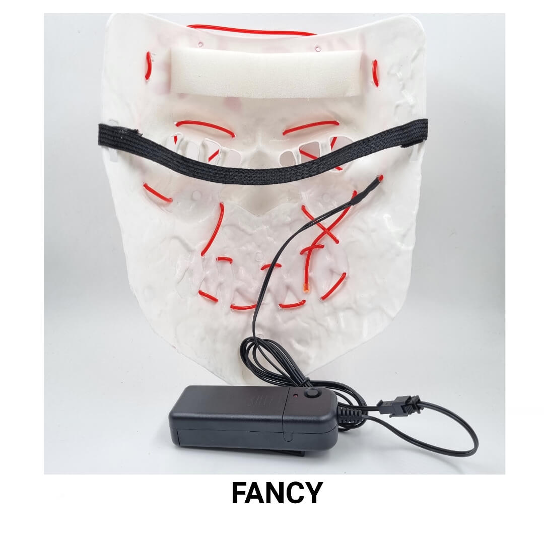KISS ME LED MASK ORANGE – RED