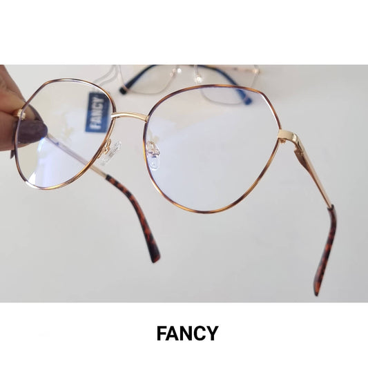 MARBELLA CAT EYE PRINT GOLD – BLUE DEFENSE