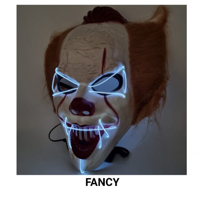 PENNYWISE LED MASK SKYBLUE