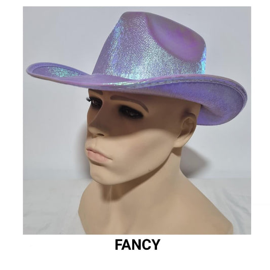 PURPLE IRIDESCENT HAT