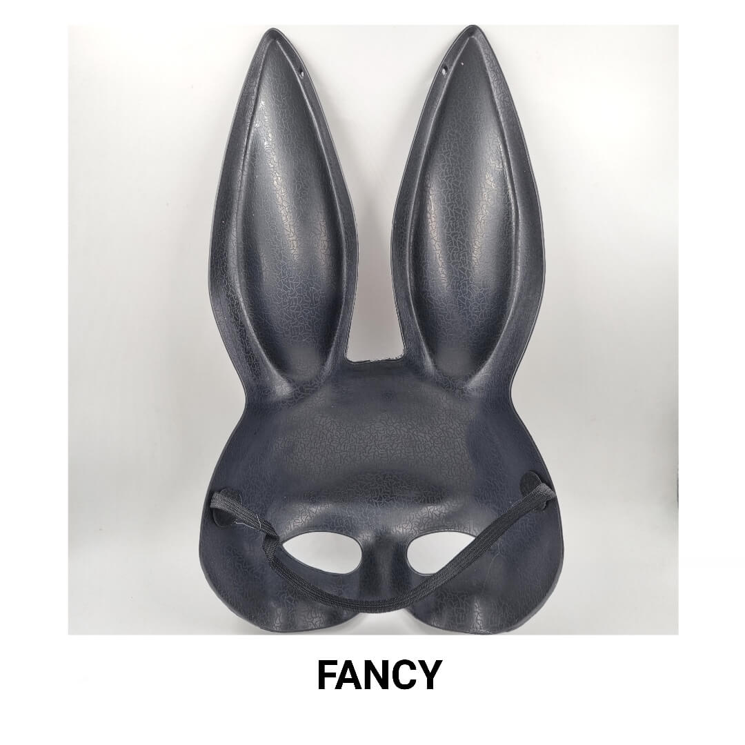 RABBIT MASK BLACK