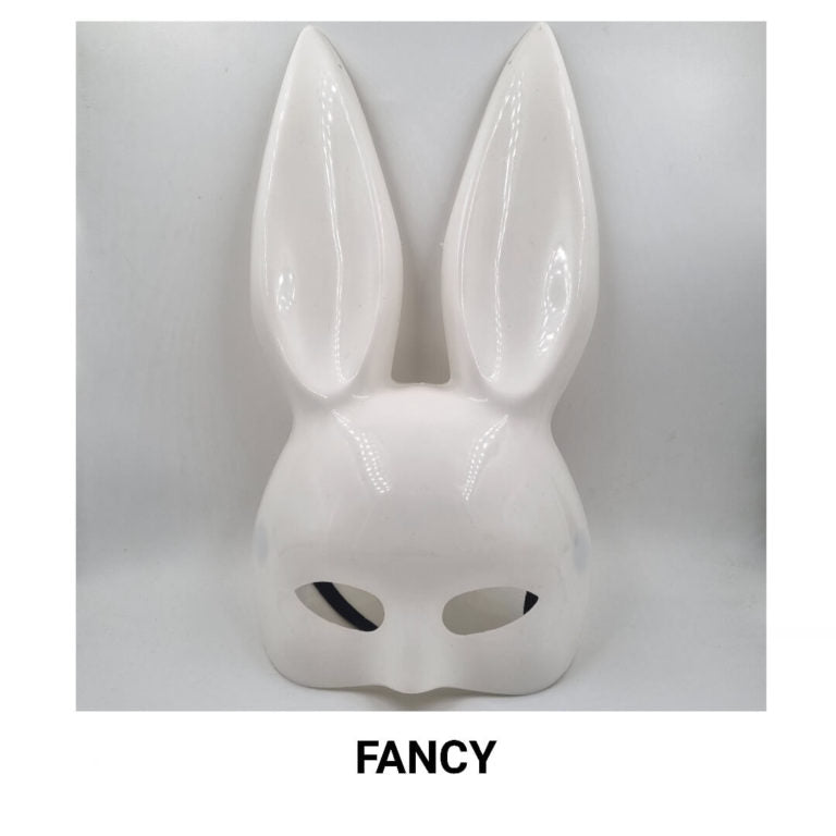 RABBIT MASK WHITE