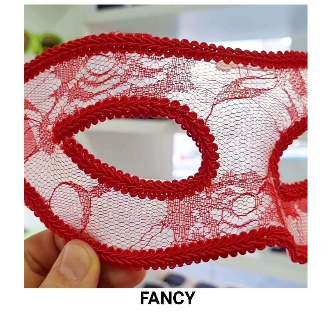 RED PARTY MASK